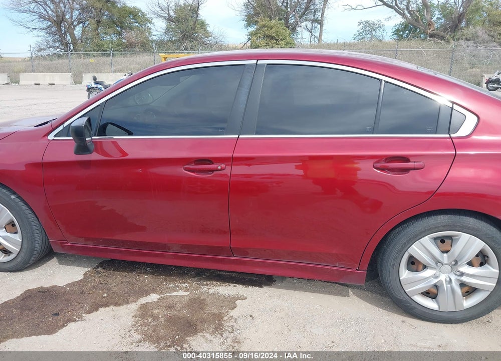 2016 SUBARU LEGACY 2.5I VIN: 4S3BNBA64G3063328