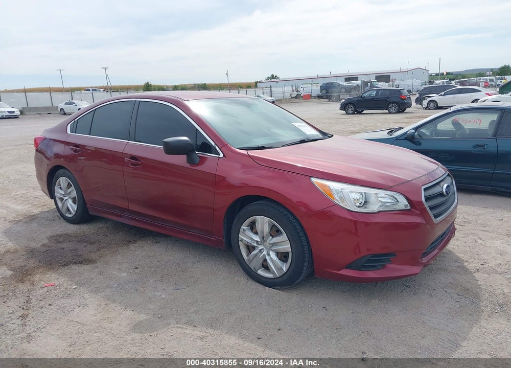 2016 SUBARU LEGACY 2.5I VIN: 4S3BNBA64G3063328