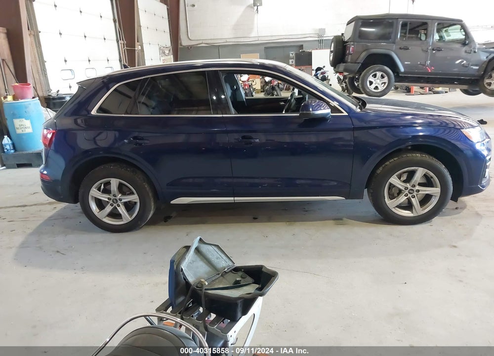 2021 AUDI Q5 PREMIUM 45 TFSI QUATTRO S TRONIC VIN: WA1AAAFY6M2002585