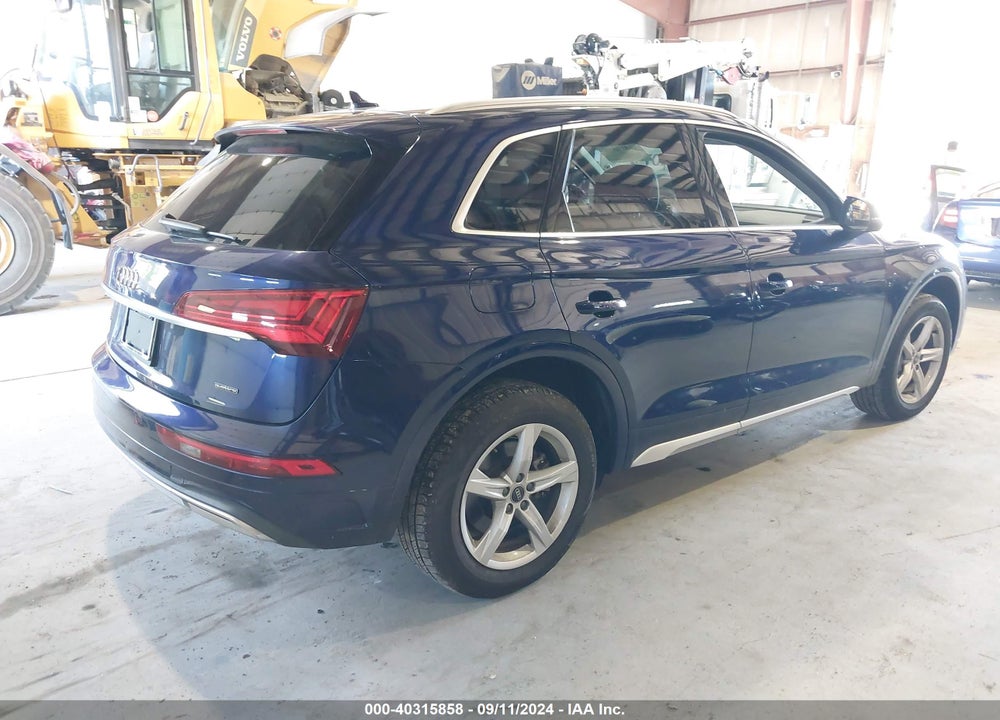 2021 AUDI Q5 PREMIUM 45 TFSI QUATTRO S TRONIC VIN: WA1AAAFY6M2002585