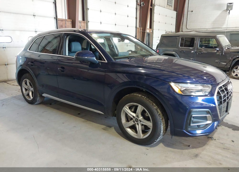2021 AUDI Q5 PREMIUM 45 TFSI QUATTRO S TRONIC VIN: WA1AAAFY6M2002585