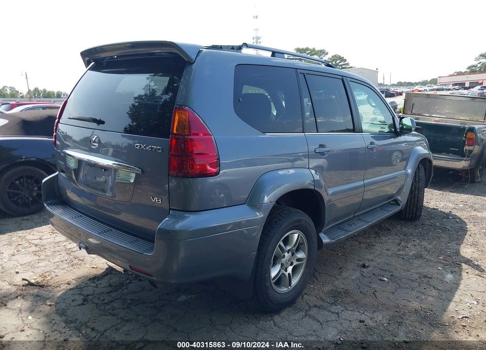 2004 LEXUS GX 470 VIN: JTJBT20X240043203