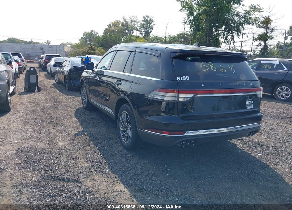 2023 LINCOLN AVIATOR VIN: 5LM5J0XC7PGL07291