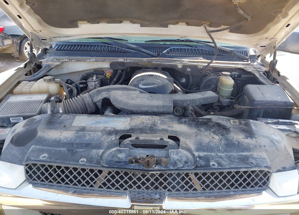 2002 CHEVROLET AVALANCHE 1500 VIN: 3GNEC13T52G292937