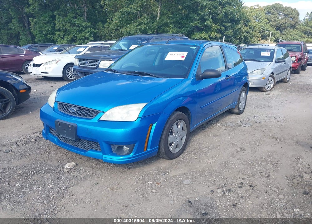 2007 FORD FOCUS S/SE/SES VIN: 1FAFP31N27W124866