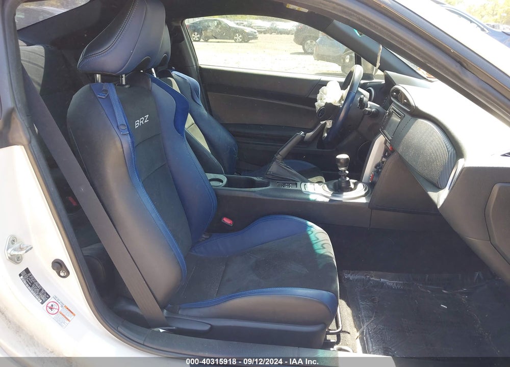 2015 SUBARU BRZ SERIES.BLUE VIN: JF1ZCAC12F9600876