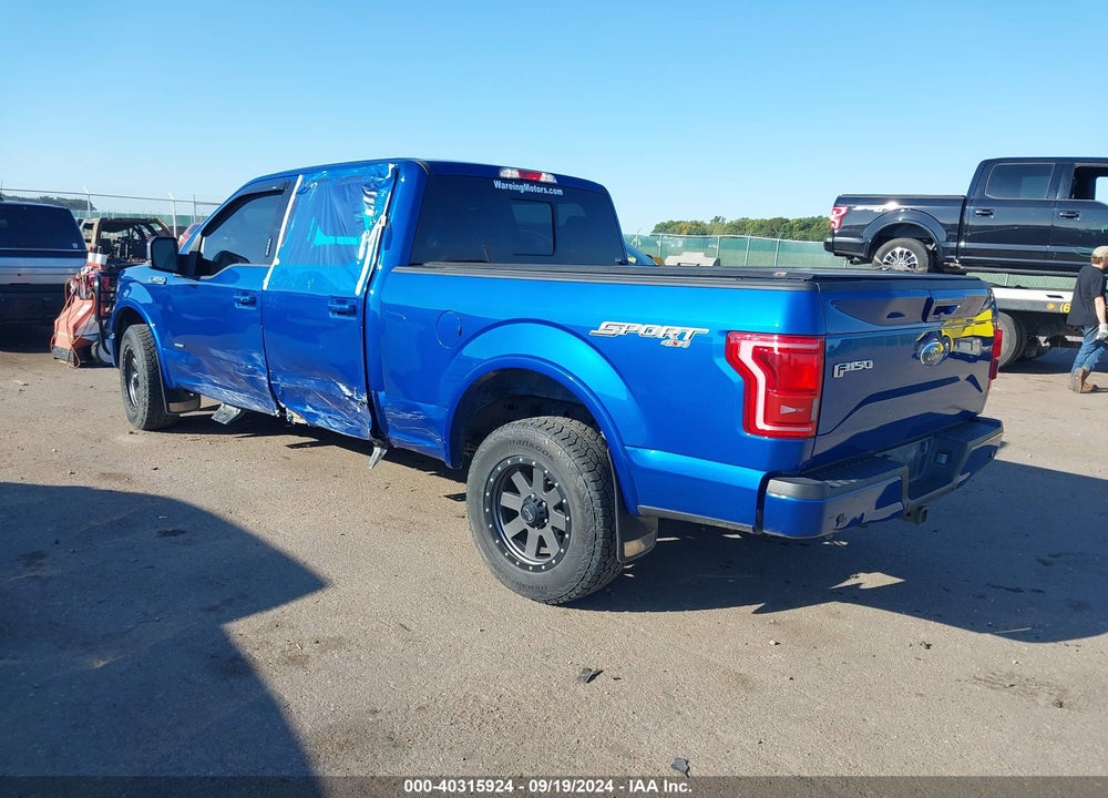 2017 FORD F-150 VIN: 1FTFW1EG1HKD71480