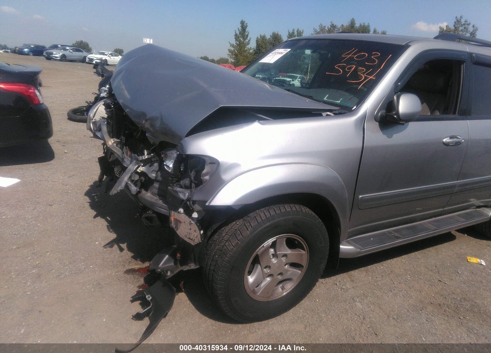 2004 TOYOTA SEQUOIA SR5 V8 VIN: 5TDBT44AX4S225247
