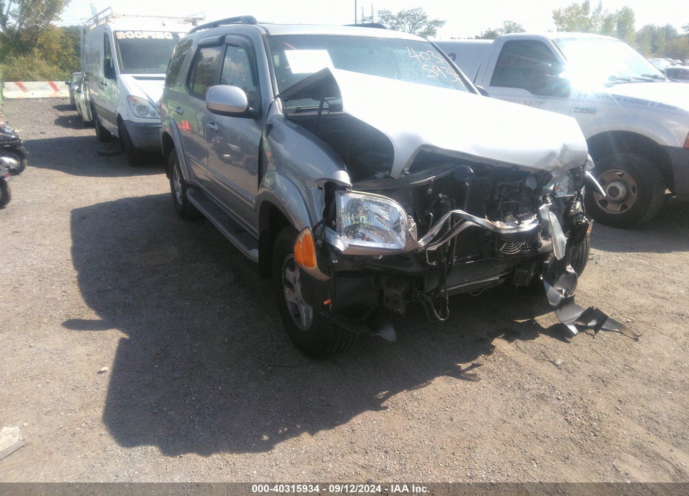 2004 TOYOTA SEQUOIA SR5 V8 VIN: 5TDBT44AX4S225247
