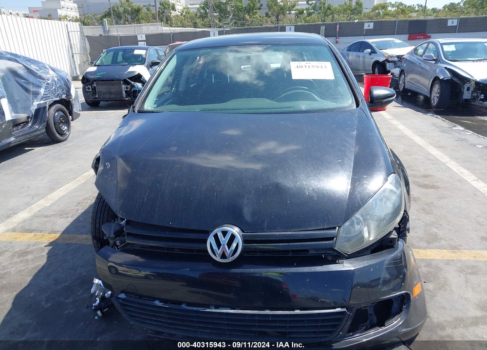 2013 VOLKSWAGEN GOLF 2.5L 4-DOOR VIN: WVWDB7AJ8DW136035