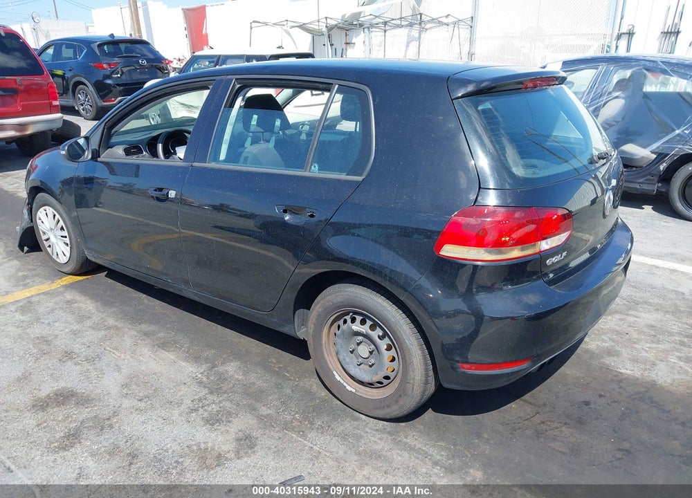 2013 VOLKSWAGEN GOLF 2.5L 4-DOOR VIN: WVWDB7AJ8DW136035