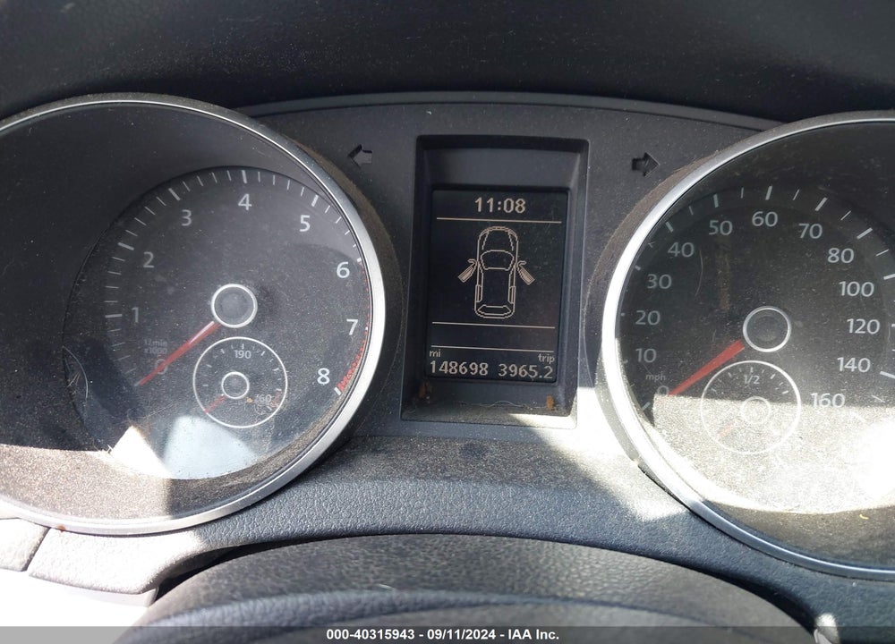 2013 VOLKSWAGEN GOLF 2.5L 4-DOOR VIN: WVWDB7AJ8DW136035
