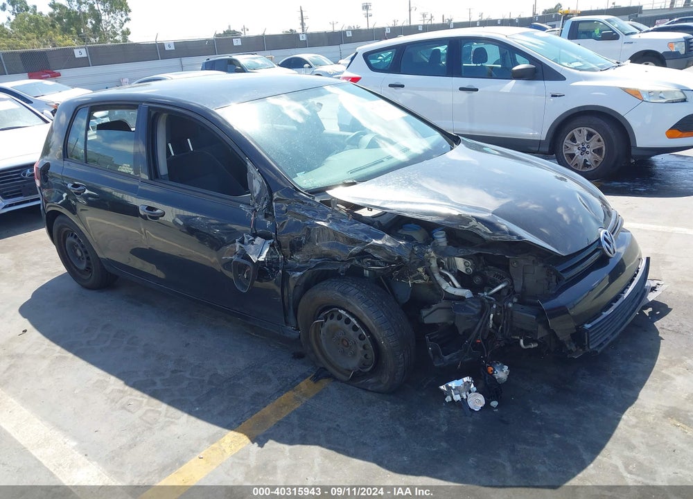 2013 VOLKSWAGEN GOLF 2.5L 4-DOOR VIN: WVWDB7AJ8DW136035