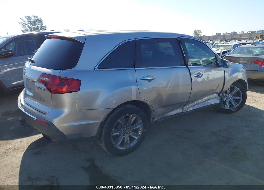 2010 ACURA MDX ADVANCE PACKAGE VIN: 2HNYD2H76AH528542