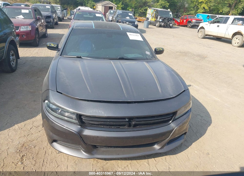 2016 DODGE CHARGER SXT VIN: 2C3CDXHG3GH330656