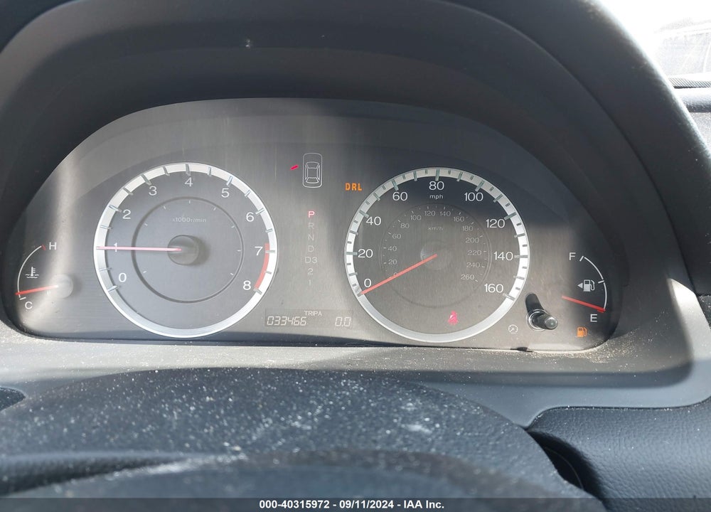 2010 HONDA ACCORD 2.4 LX-P VIN: 1HGCP2F4XAA137992