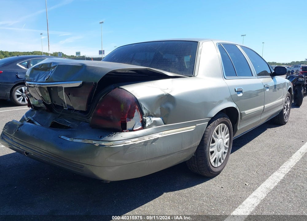 2004 MERCURY GRAND MARQUIS GS VIN: 2MEFM74W64X660961