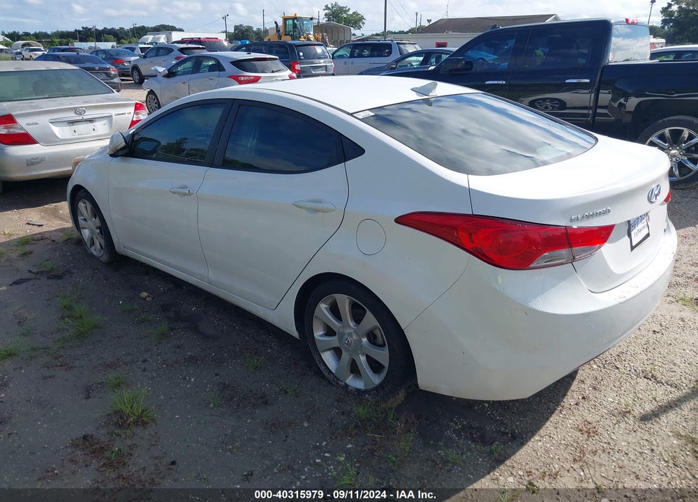 2013 HYUNDAI ELANTRA LIMITED VIN: 5NPDH4AE6DH164566