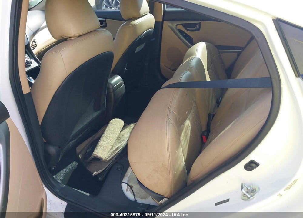 2013 HYUNDAI ELANTRA LIMITED VIN: 5NPDH4AE6DH164566