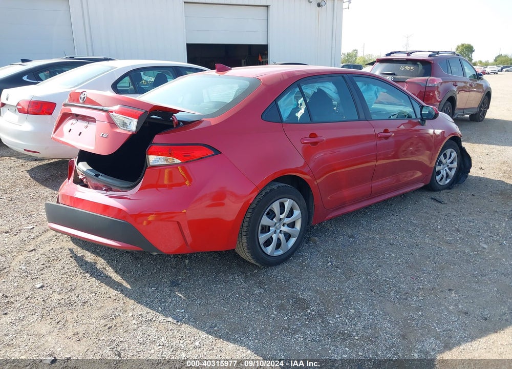 2021 TOYOTA COROLLA LE VIN: 5YFEPMAE1MP185156