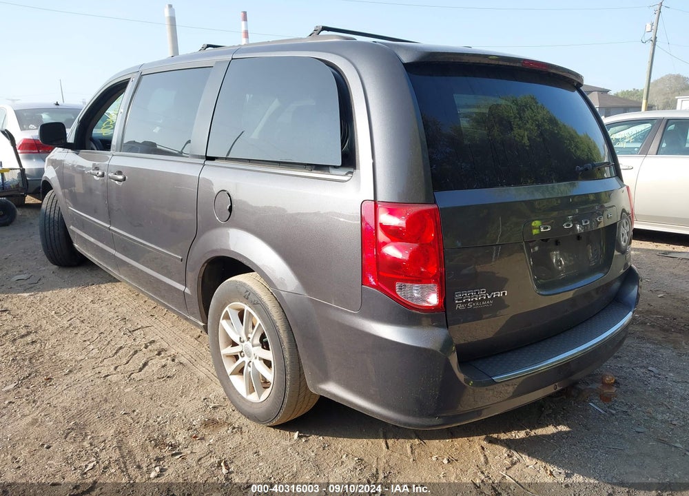 2015 DODGE GRAND CARAVAN SXT VIN: 2C4RDGCGXFR631317
