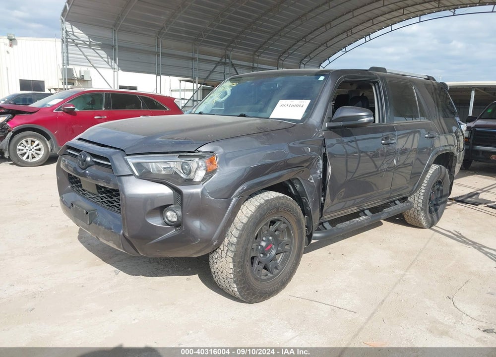 2022 TOYOTA 4RUNNER SR5 PREMIUM VIN: JTENU5JR6N6076617
