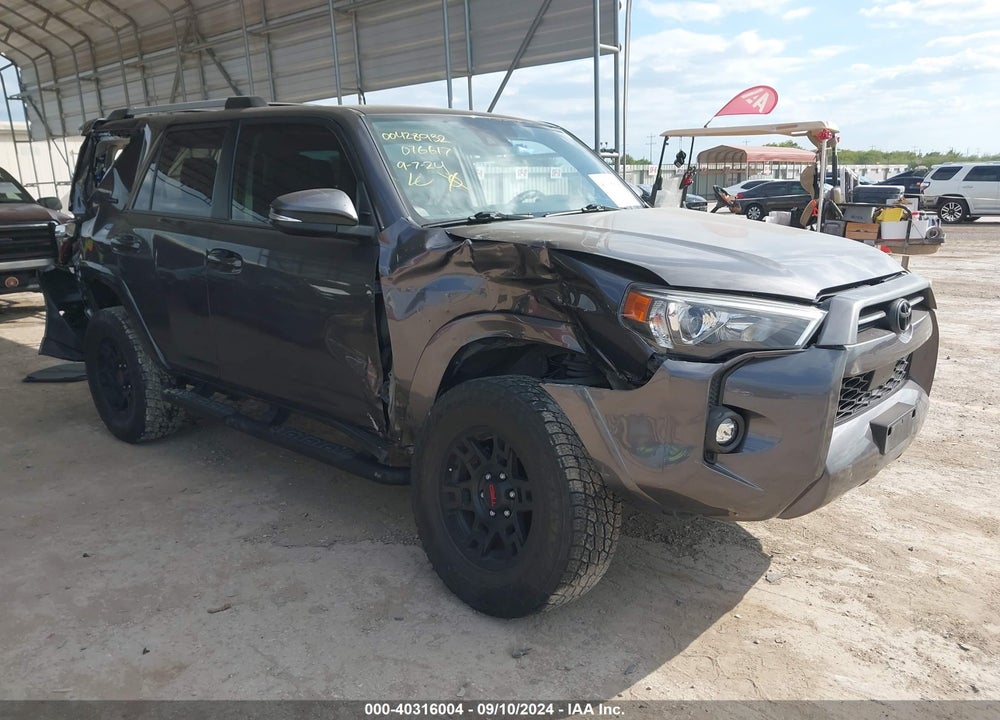 2022 TOYOTA 4RUNNER SR5 PREMIUM VIN: JTENU5JR6N6076617