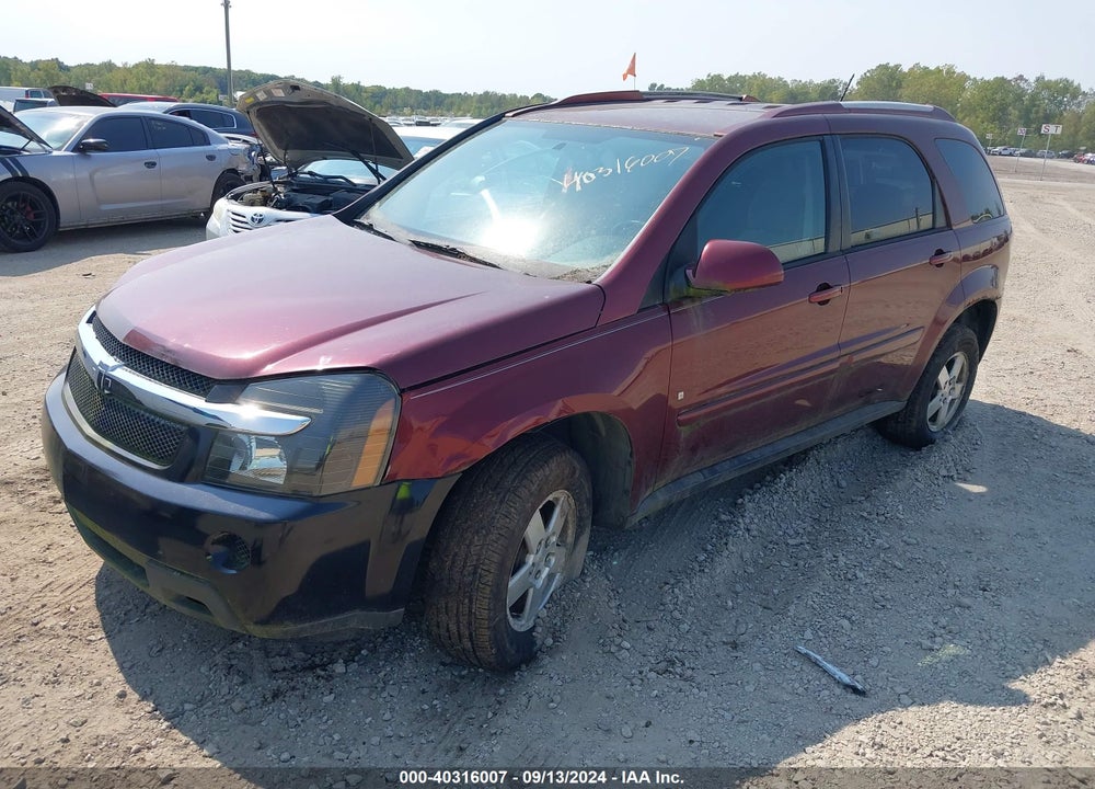 2008 CHEVROLET EQUINOX LT VIN: 2CNDL43F786313609