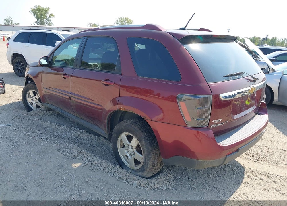 2008 CHEVROLET EQUINOX LT VIN: 2CNDL43F786313609