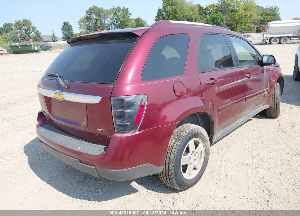 2008 CHEVROLET EQUINOX LT VIN: 2CNDL43F786313609