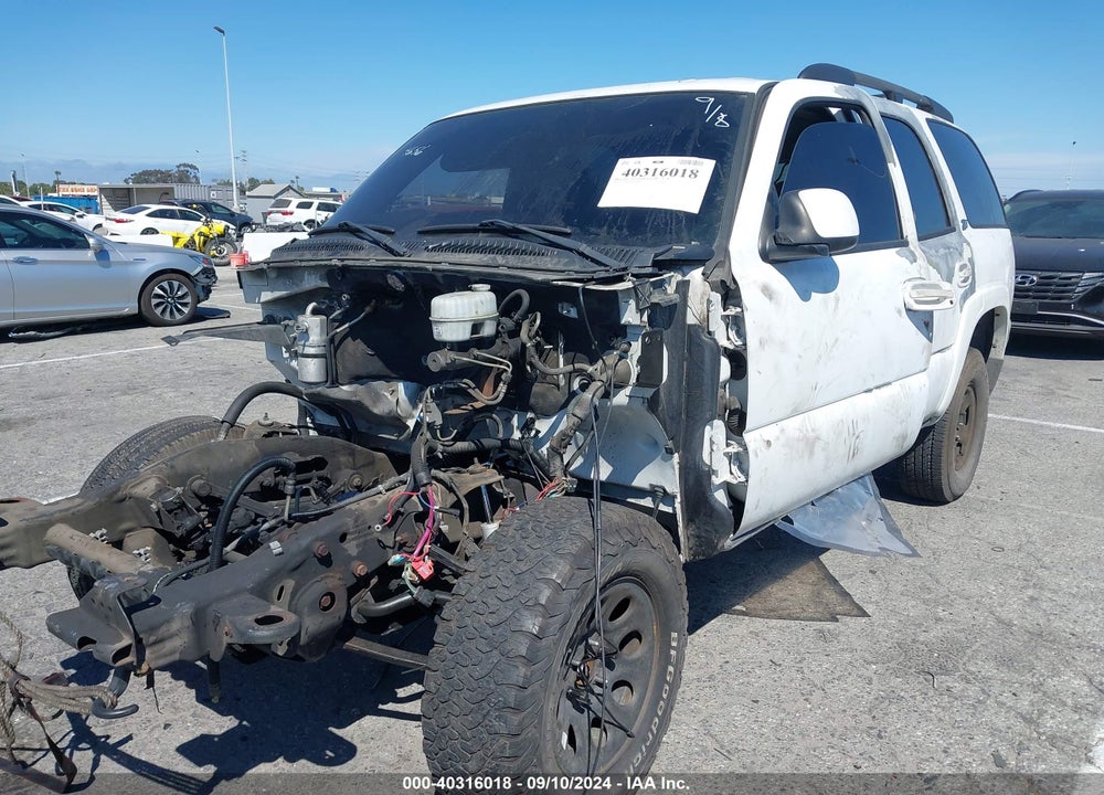 2004 CHEVROLET TAHOE Z71 VIN: 1GNEK13T54R202580