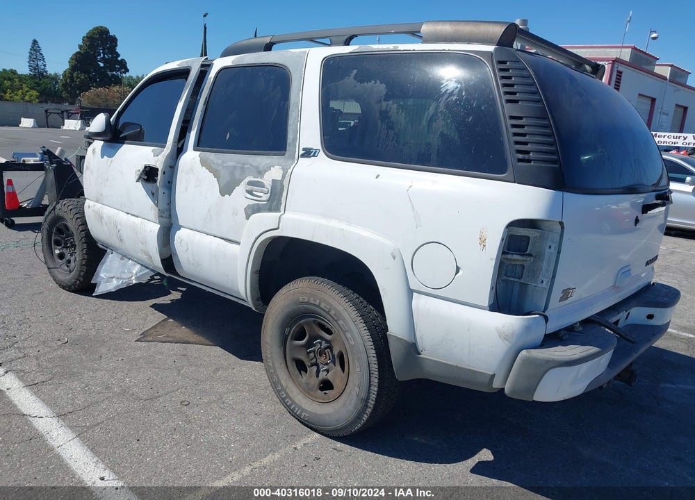 2004 CHEVROLET TAHOE Z71 VIN: 1GNEK13T54R202580