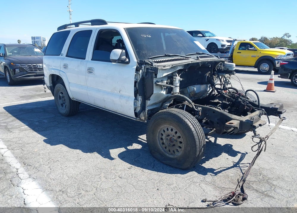 2004 CHEVROLET TAHOE Z71 VIN: 1GNEK13T54R202580