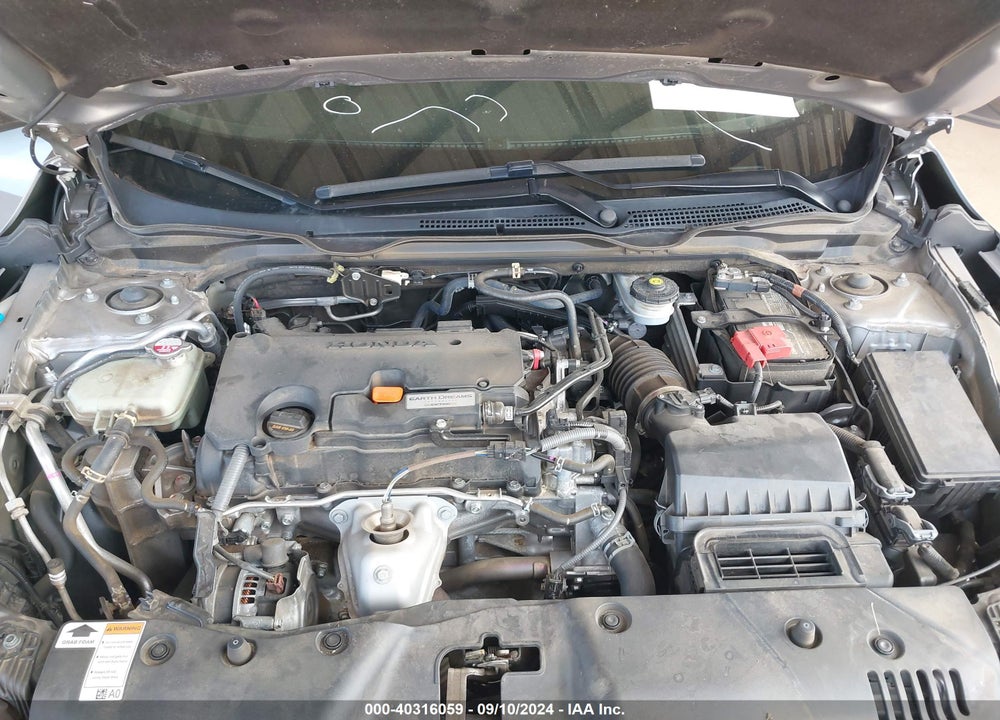 2018 HONDA CIVIC EX VIN: 19XFC2F7XJE012490