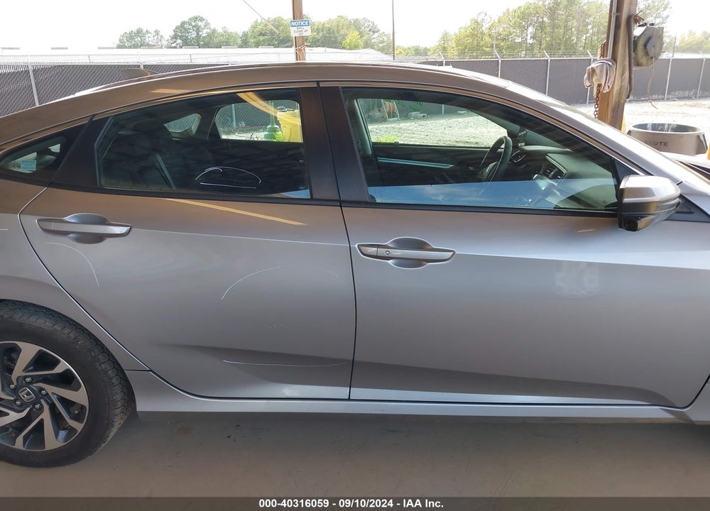 2018 HONDA CIVIC EX VIN: 19XFC2F7XJE012490