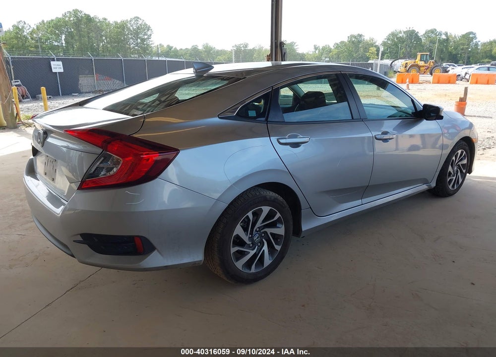 2018 HONDA CIVIC EX VIN: 19XFC2F7XJE012490