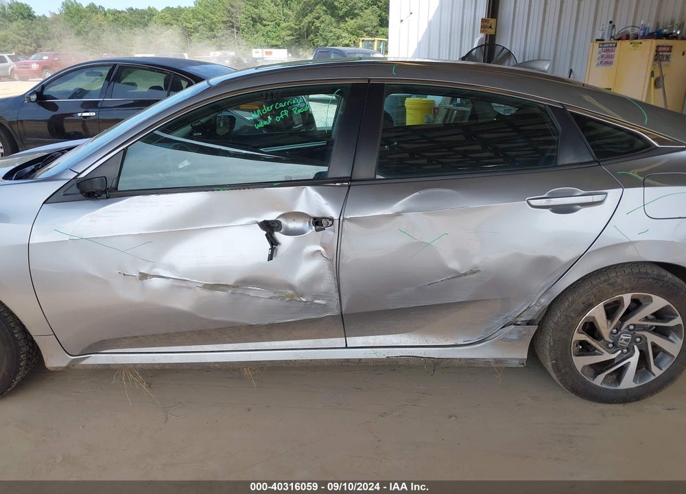 2018 HONDA CIVIC EX VIN: 19XFC2F7XJE012490