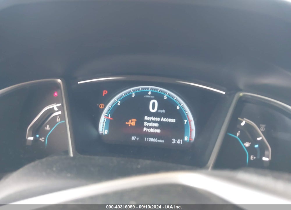 2018 HONDA CIVIC EX VIN: 19XFC2F7XJE012490