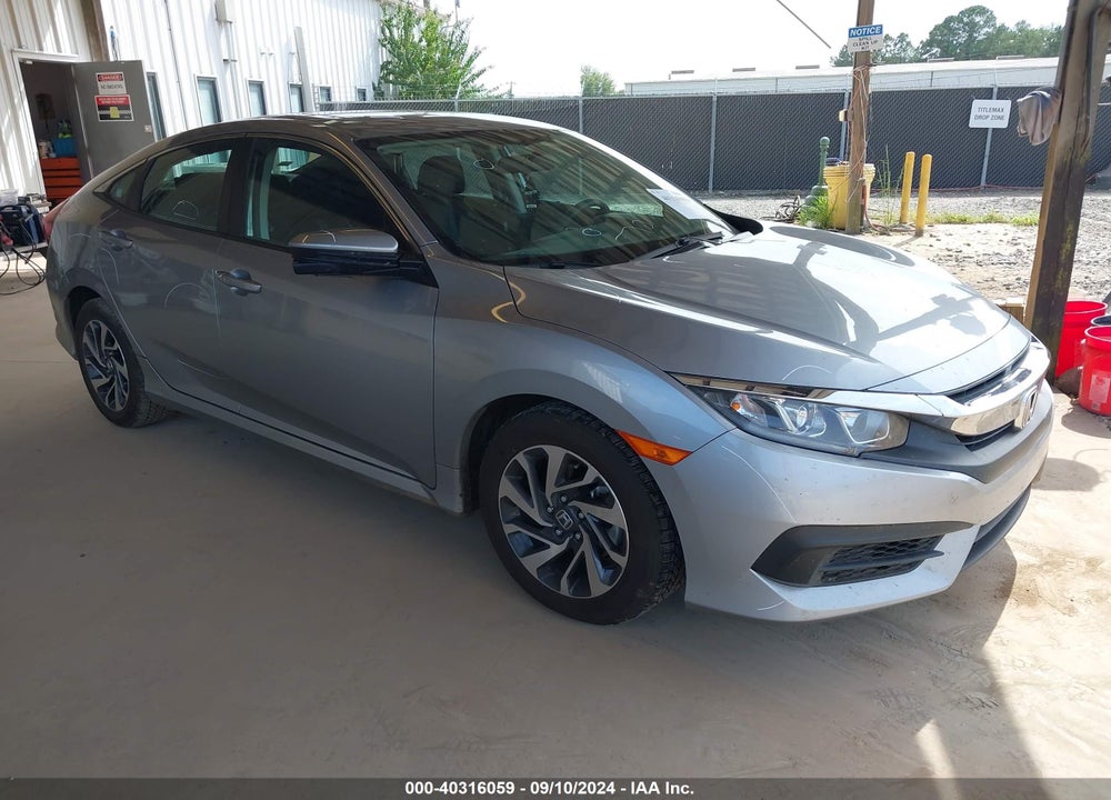 2018 HONDA CIVIC EX VIN: 19XFC2F7XJE012490