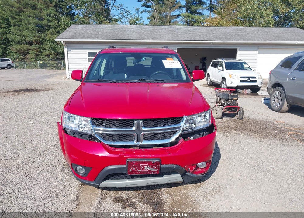 2018 DODGE JOURNEY SXT VIN: 3C4PDCBB7JT260645