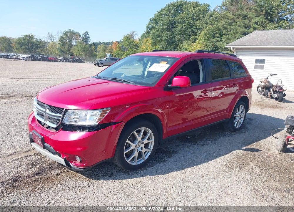 2018 DODGE JOURNEY SXT VIN: 3C4PDCBB7JT260645