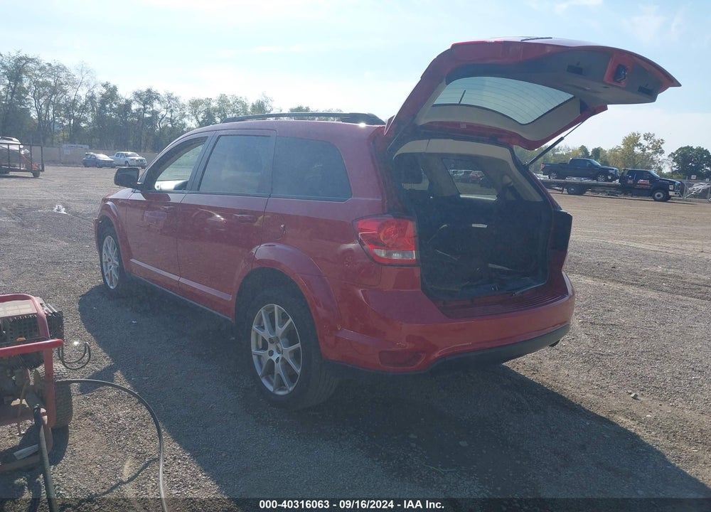 2018 DODGE JOURNEY SXT VIN: 3C4PDCBB7JT260645