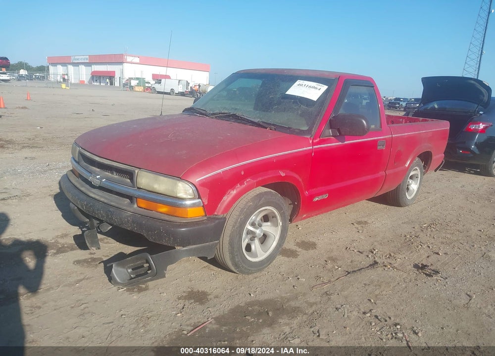 1998 CHEVROLET S-10 FLEETSIDE VIN: 1GCCS1442W8142323
