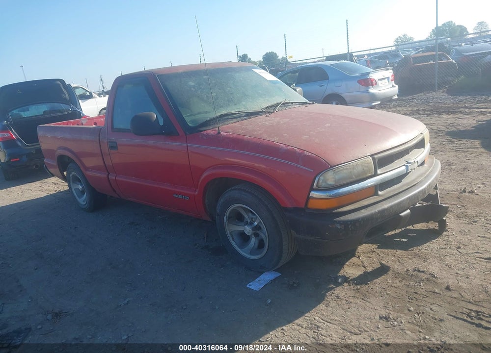 1998 CHEVROLET S-10 FLEETSIDE VIN: 1GCCS1442W8142323