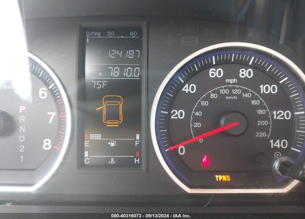 2009 HONDA CR-V EX VIN: 5J6RE48599L054757