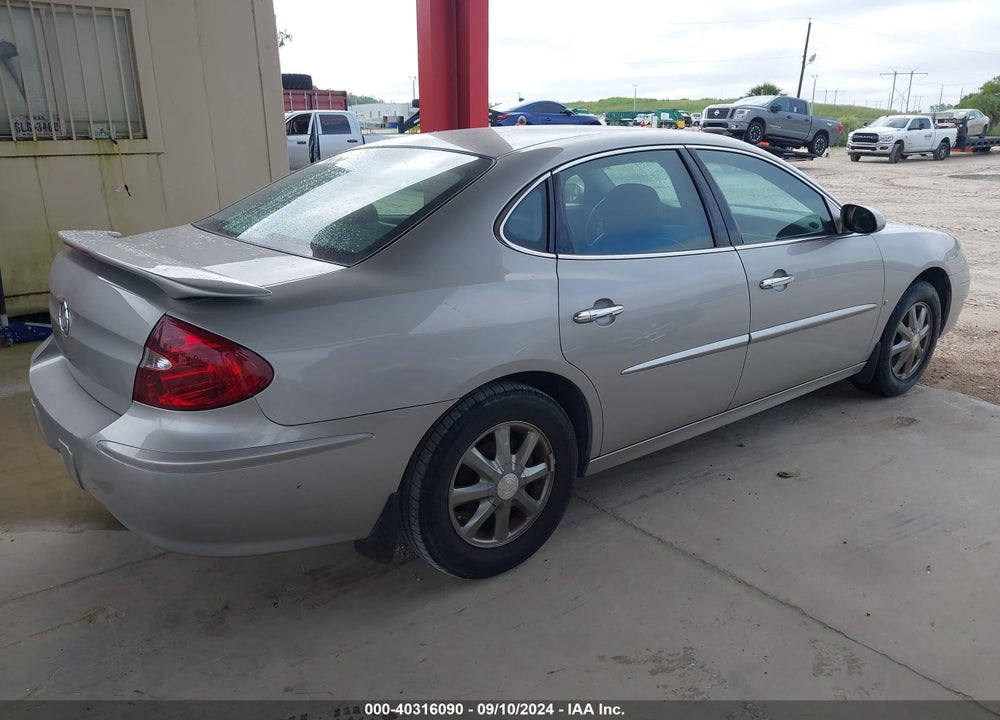 2007 BUICK LACROSSE VIN: 2G4WD552071119621