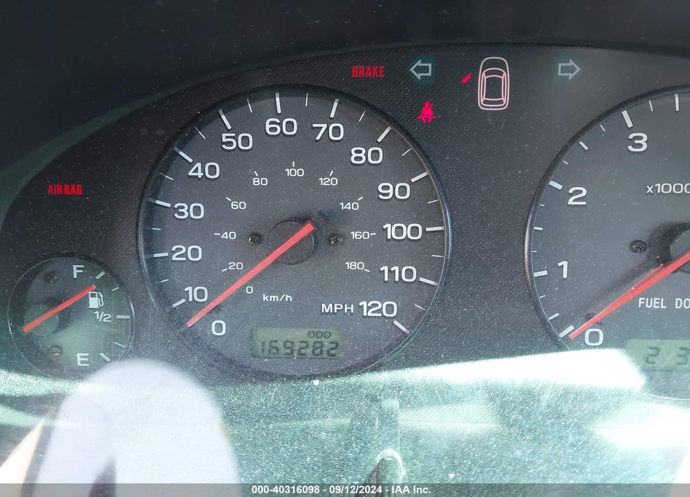 2000 SUBARU OUTBACK VIN: 4S3BH6758Y6616933