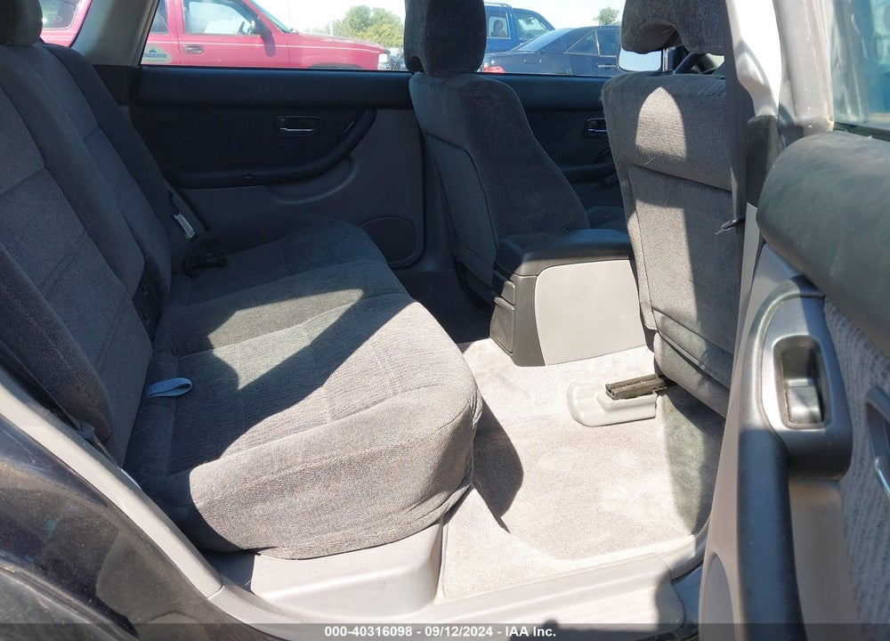 2000 SUBARU OUTBACK VIN: 4S3BH6758Y6616933