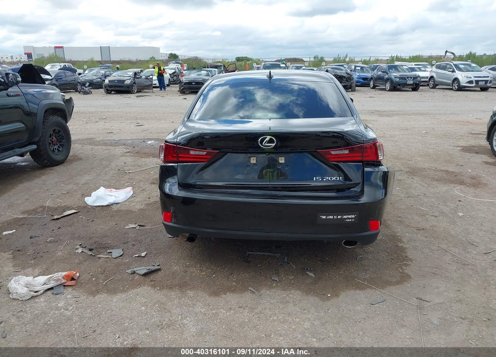 2016 LEXUS IS 200T VIN: JTHBA1D26G5018666