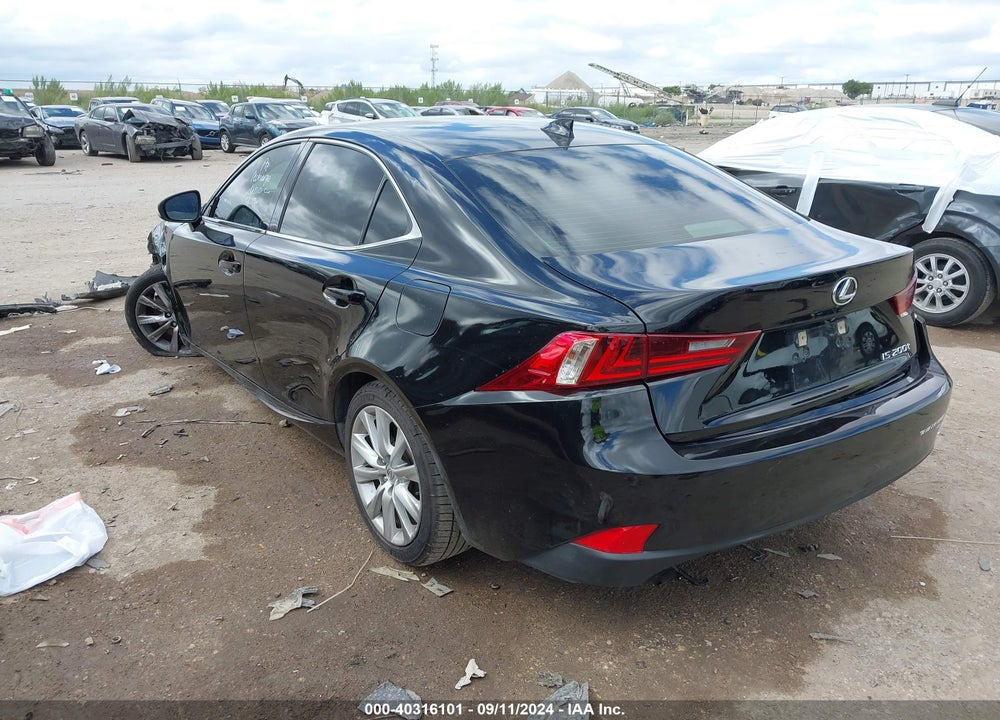 2016 LEXUS IS 200T VIN: JTHBA1D26G5018666